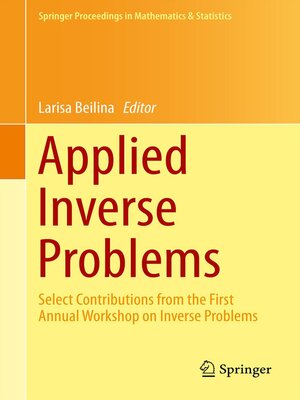 cover image of Applied Inverse Problems